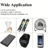 30W Waterproof Solar Panel with USB, Portable Battery Charger for Mobile Phones, Outdoor Hiking and Camping, 6.8V