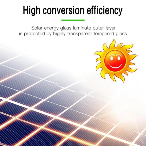 5V 2W Portable Solar Panel, USB Charger for Cell Phones and Power Banks, Ideal for Outdoor Camping