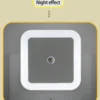 LED Night Light with Motion Sensor, Mini Wall Lamp for Bedroom, Hallway, and Stairs (EU/UK/US Plug)