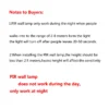 Modern Sensor LED Wall Lamp, Outdoor Waterproof Light for Front Door, Garden, and Porch, Indoor Wall Lighting