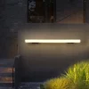 Outdoor Garden Waterproof Wall Lamp, LED Light, Modern Nordic Style for Living Room, TV Background, IP65, 110/220V