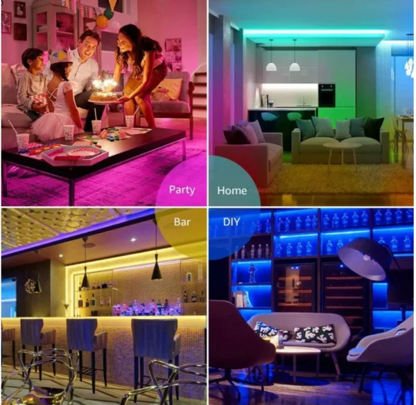 LED USB Strip Light, 5V Night Light String, 50CM-5M SMD 3528 for TV, PC, Laptop