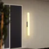 Outdoor Garden Waterproof Wall Lamp, LED Light, Modern Nordic Style for Living Room, TV Background, IP65, 110/220V