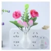 "LED Lilac Night Light Lamp - Colorful Rose & Mushroom for Romantic Home Decor (US/EU Plug)"