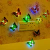 3D Butterfly LED Night Light, Colorful Wall Lamp for Decorative Play and Lighting Decor