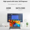 Best 15.6-inch Laptop 24GB RAM 512GB SSD Intel Celeron N5095 Windows 11 Notebook