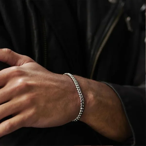 Vnox Chunky 3-11mm Miami Cuban Link Bracelet for Men - Stainless Steel