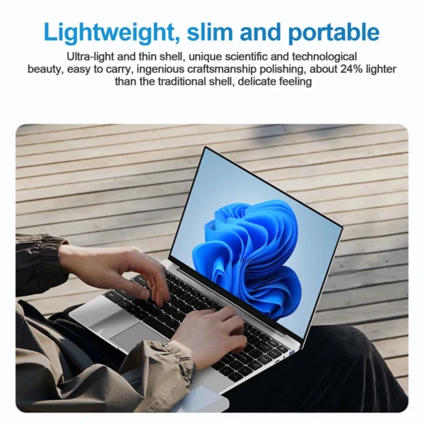 Best 14.1" Ultra Slim Laptop, Intel N3700, 16GB RAM, 2TB SSD, Windows 11 Pro