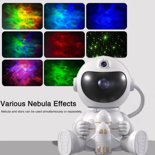 kf-S5e23496f2d2d493f9585e58dbd895982V-Rocket-Astronaut-LED-Star-Galaxies-Projector-Night-Light-Starry-Sky-Porjectors-Lamp-For-Decoration-Bedroom-Room Rocket Astronaut LED Star Galaxies Projector Night Light Starry Sky Porjectors Lamp For Decoration Bedroom Room Decor Kids Gift