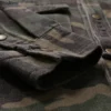 New 2024 Men's Denim Shirts Fashion Soft Lapel Camouflage Shirt Jacket Man Casual Slim Outdoor Climbing Cowboy Tops Shirt Male