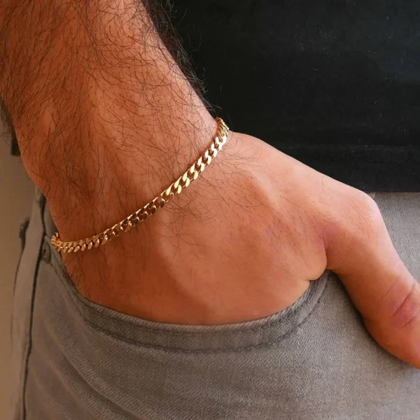 Vnox Chunky 3-11mm Miami Cuban Link Bracelet for Men - Stainless Steel