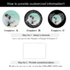Personalized Circle Photo Bracelet Custom Projection Picture Bracelets Couple Memorial Jewelry Christmas Gift for Women Men